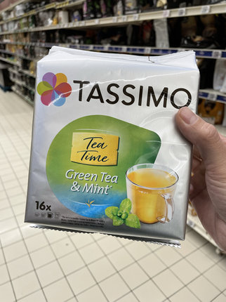 法国本土版TASSIMO博士咖啡机Twinings伯爵薄荷茶咖啡胶囊16杯