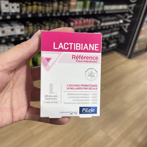 法国本土版pileje Lactibiane reference成人益生菌胶囊 调理肠道