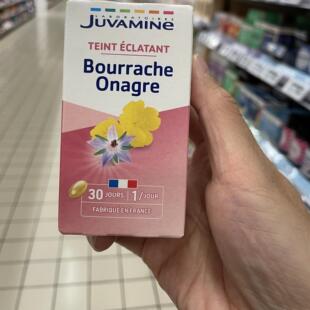 法国版Juvamine 月见草琉璃苣 容光焕发的肤色 保持健康的皮肤