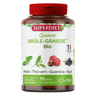 法国版Superdiet 有机燃旨四重奏 排水 促进脂肪代谢150粒