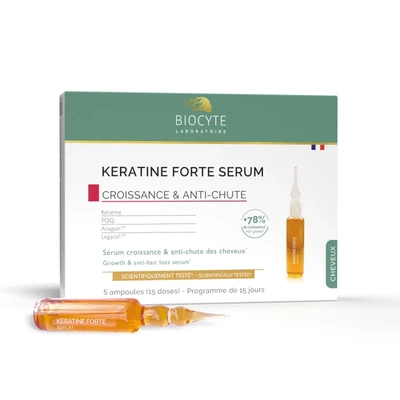 法国本土版Biocyte Kératine Forte Serum精华液