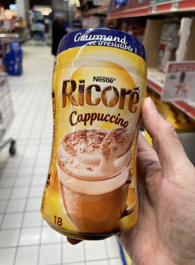 法国本土版正品Nescafe雀巢馆藏咖啡卡布奇诺咖啡243g