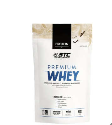 法国STC Protein  WHEY复合蛋白粉香草味/巧克力味/咸黄油焦糖味