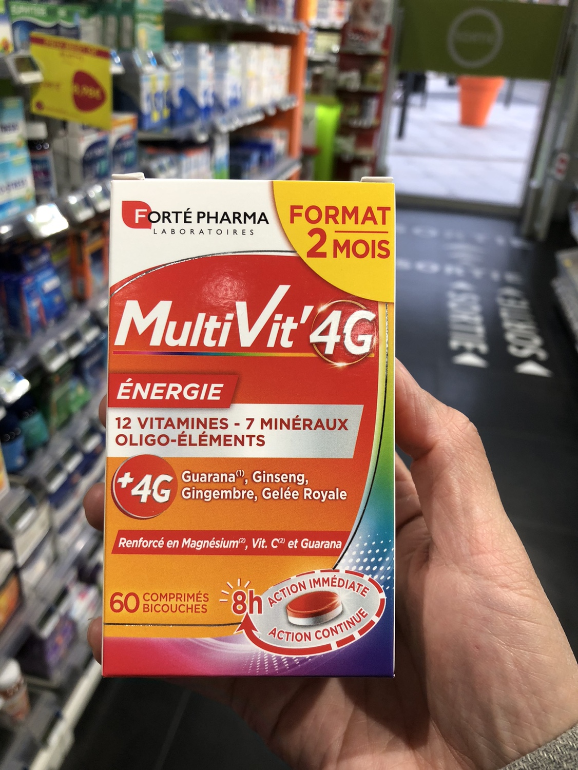 法国版富泰Fortepharma综合维生素咀嚼片60粒