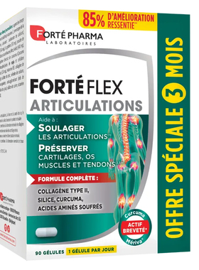 法国版Fortepharma Flex缓解关节并保护软骨/骨骼/肌肉/肌腱 90粒