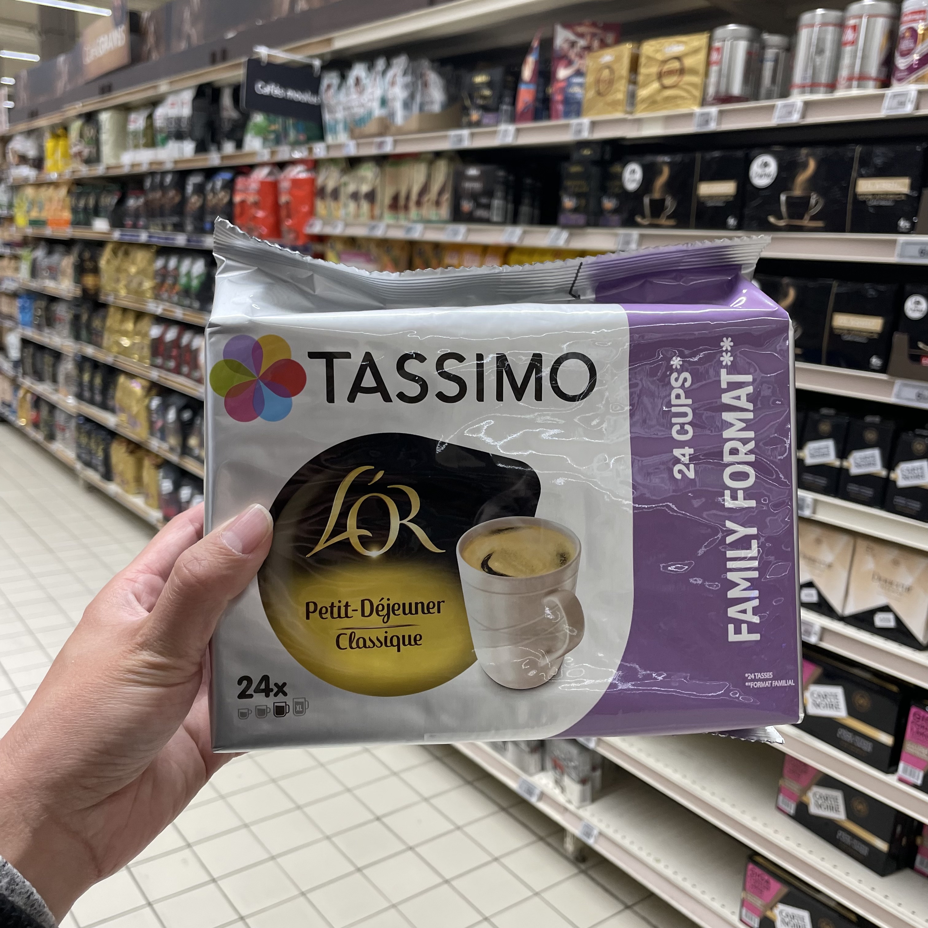法国本土版 BOSCH博世 Tassimo胶囊咖啡24杯早餐咖啡 正品