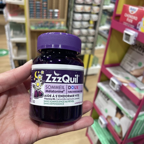 法国版ZzzQuil Sommeil褪黑素助眠软糖无香精防腐剂 儿童成人