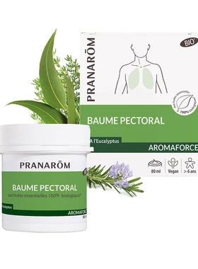 法国本土版pranarom普罗芳顺畅呼吸道提高免疫力精油膏80ml