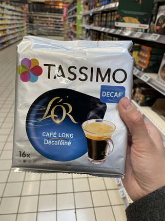 法国版BOSCH博世Tassimo胶囊咖啡Cafe long不含咖啡因16杯