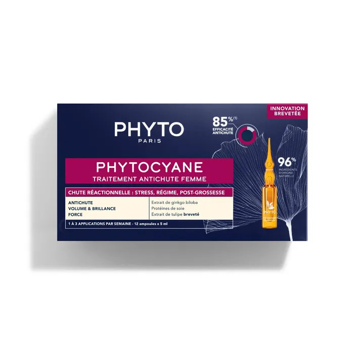 法国本土版 phyto发朵女士密发精华液5ml*12支新版