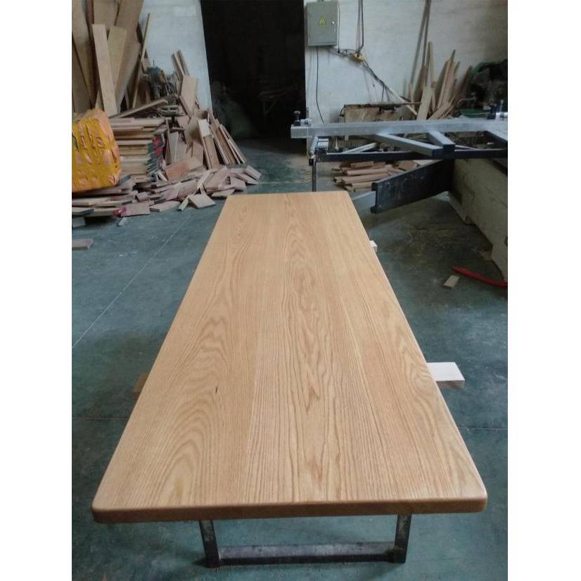 橡榉楼樱木台木实定步制桌红面餐MUN桃桌书桌木飘窗吧梯隔板层踏