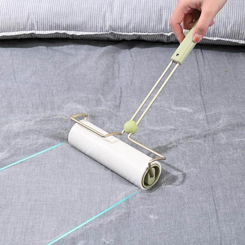 轻奢滚筒粘毛器可撕式家用衣物沾灰床单被罩刷除毛发神器替换卷纸,收纳整理,衣物除尘滚/粘毛滚,淘宝优惠券,粉丝福利购,淘宝优惠卷