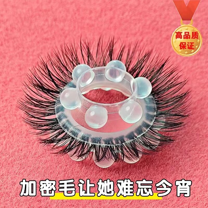 新款羊眼毛圈羊眼睛圈套马毛男士马尾圈硅套圈环羊眼羊眼圈不掉毛