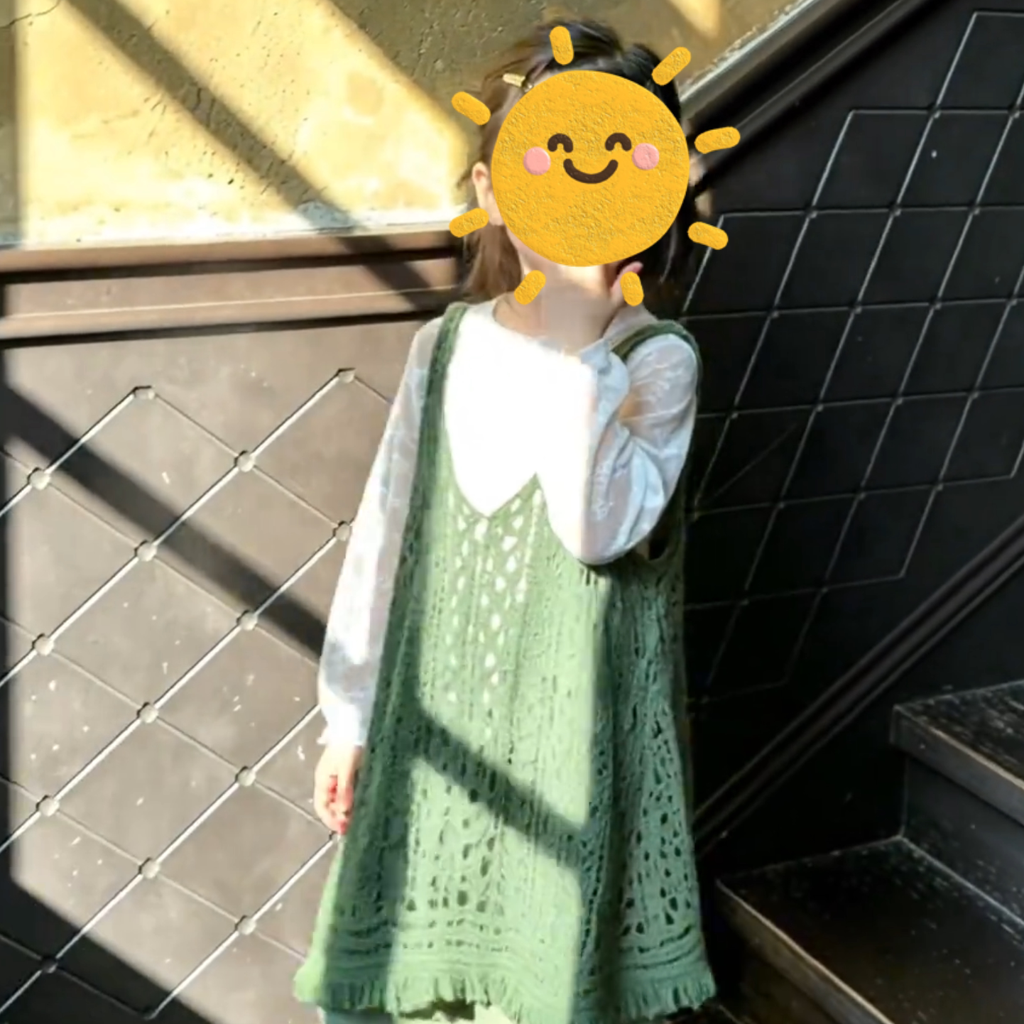 女童2026夏季新款蕾丝T恤流苏镂空吊带阔腿裤三件套大童时髦穿搭