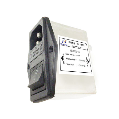 医疗款IEC带双保险开关三合一功放机箱滤波器MT210ID-1A3A6A10A-H