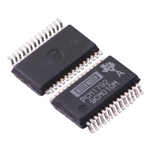 PCM1792ADB 贴片SSOP28 132dB SNR最高性能立体声ADC/DAC音频芯片