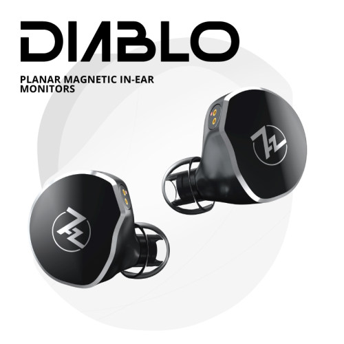 七赫兹DIABLO DIVINE 发烧HiFi入耳式耳机动圈平板单元可换线耳塞
