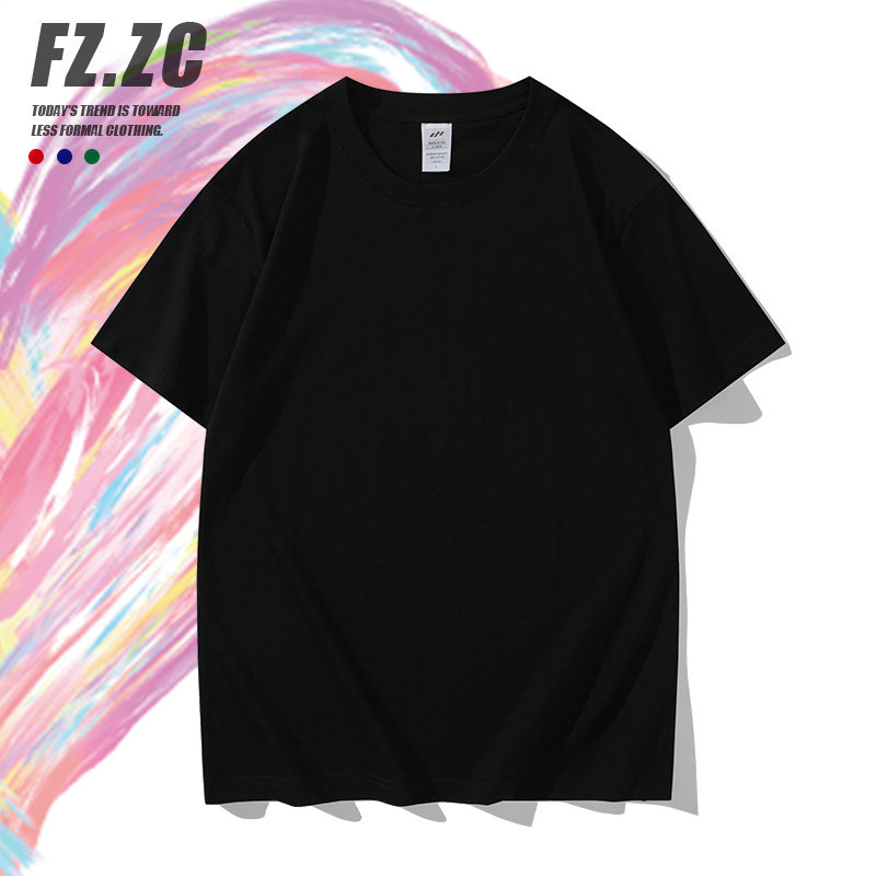 短袖T恤FZ.ZC活动全棉青少年图片