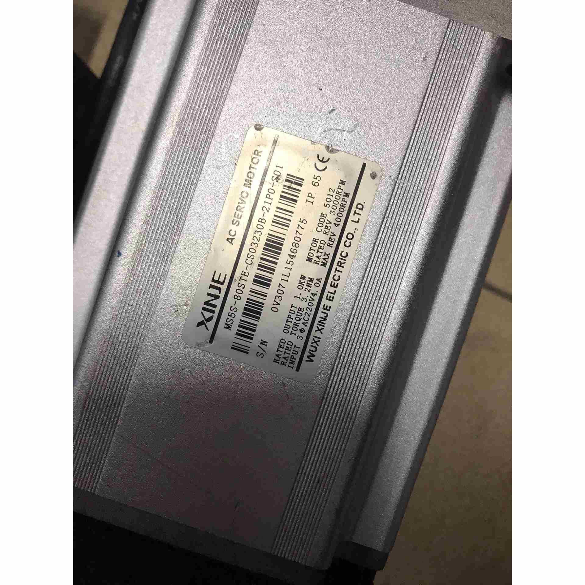 信捷伺服电机1kw，MS5S-80STE-CS03230B-，不是实价