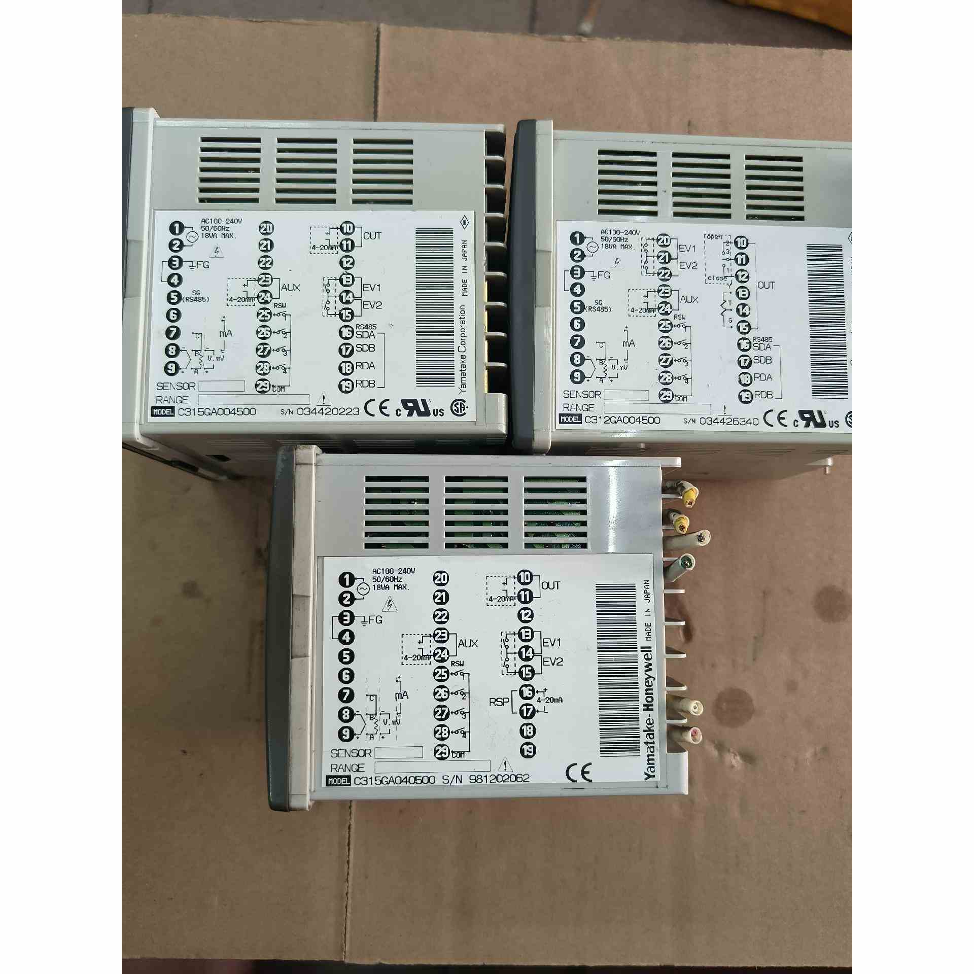 YAMAKATE山武SDC31温控表!C315GA00450，不是实价