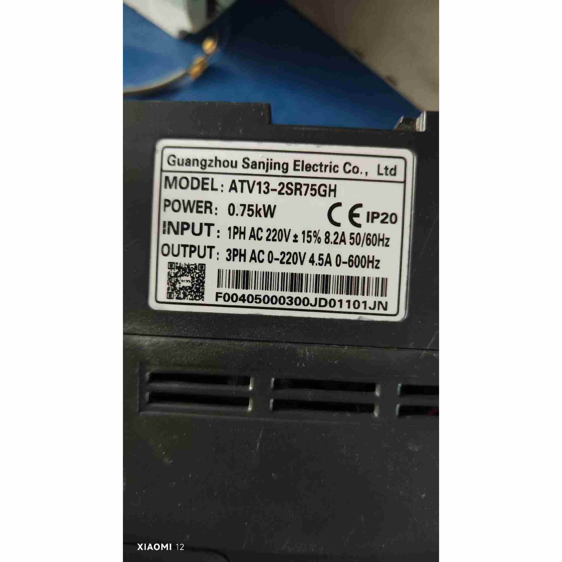 三晶ATV13-2SR75GH-0.75kw 拆机包好，，不是实价