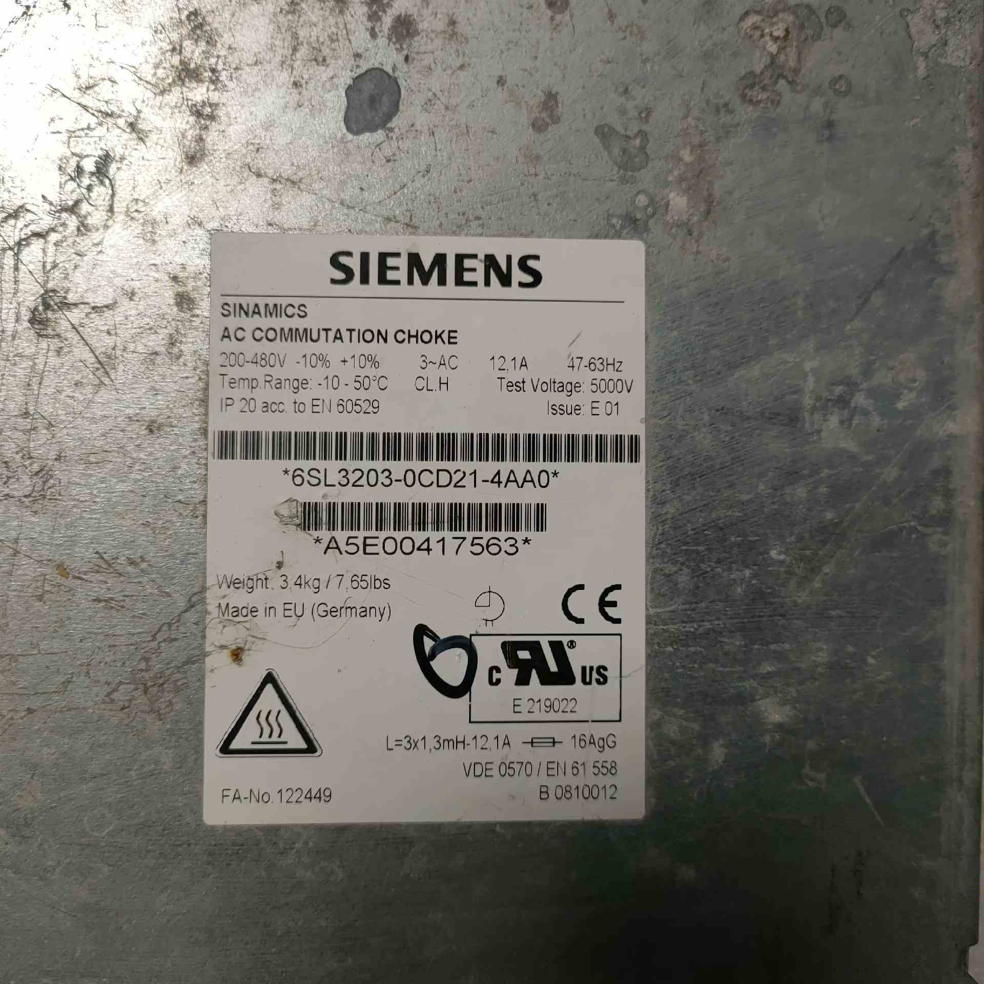 原装6SL3203-0CD21-4AA0二手拆机件，，不是实价