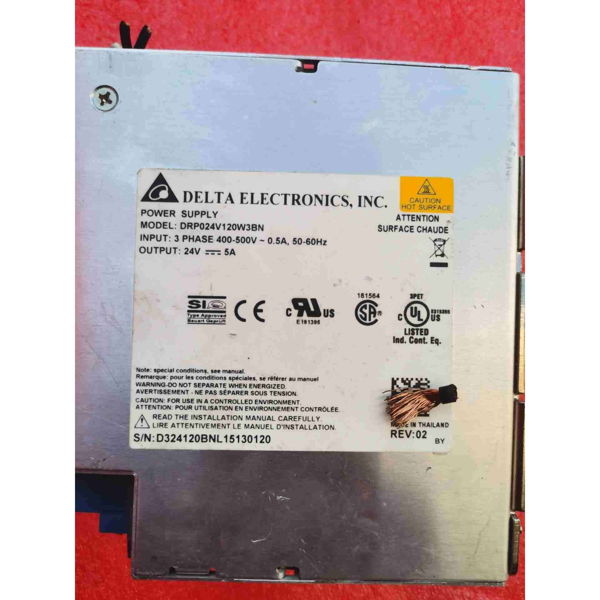 DELTA工业电源DRP024V120W3BN台达开关电源2，不是实价