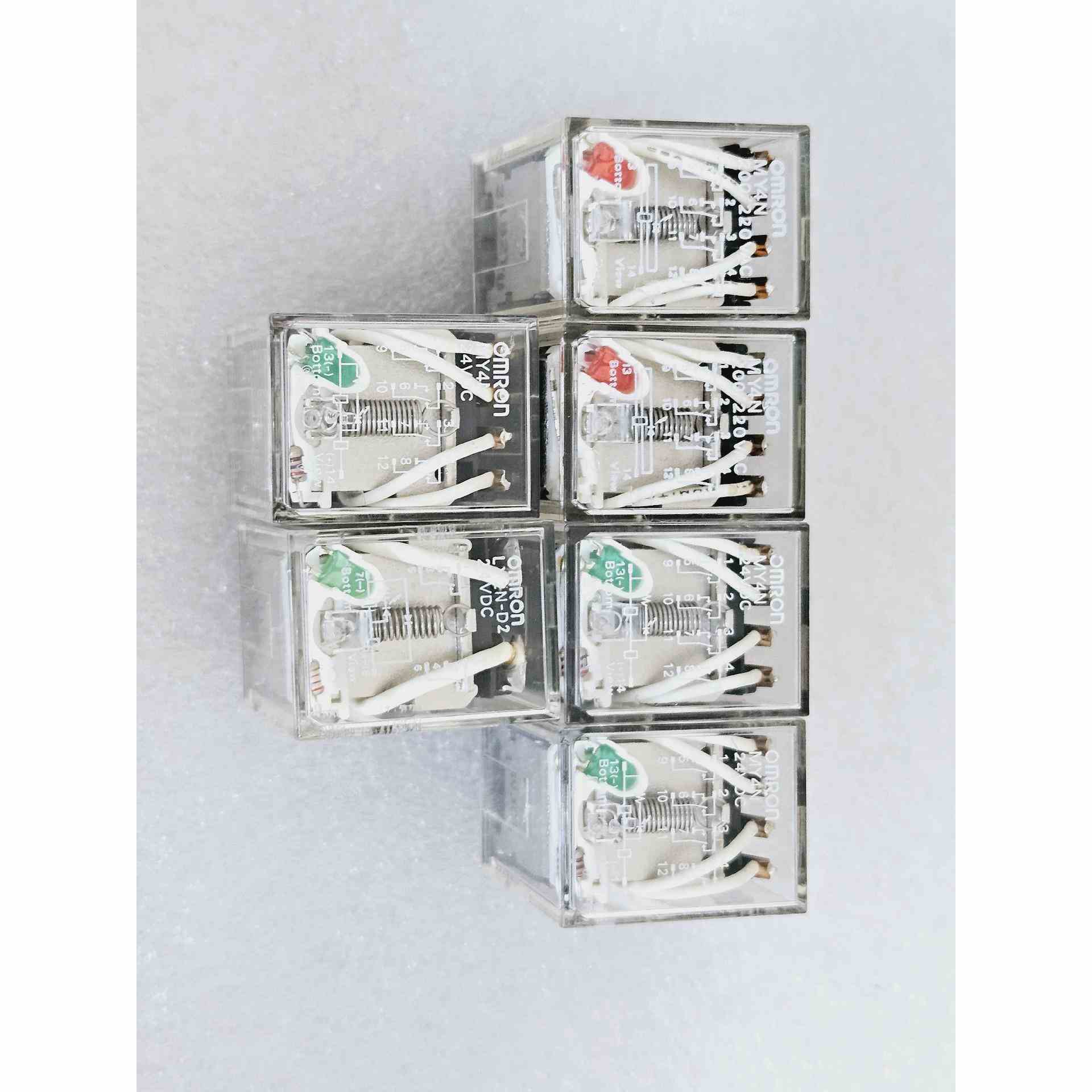 原装日本进口欧姆龙继电器，.MY2N MY4N MY3N，不是实价