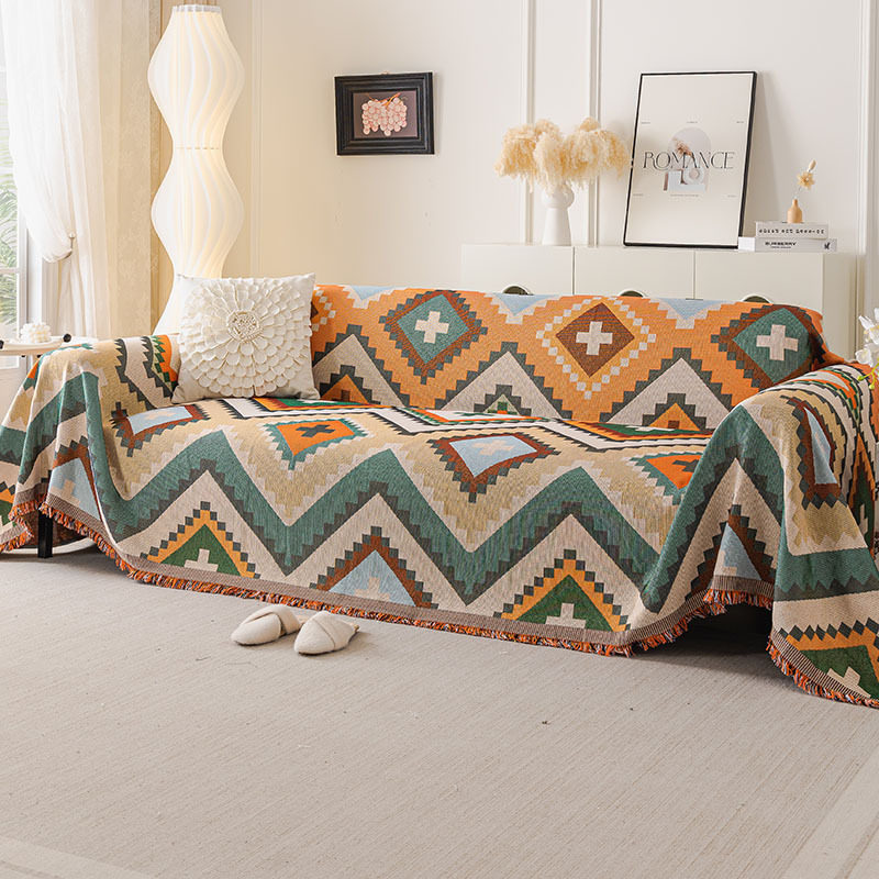 波西米亚沙发巾田园风全包四季通用防滑坐垫直排沙发套罩防尘全盖,居家布艺,沙发套,淘宝优惠券,粉丝福利购,淘宝优惠卷