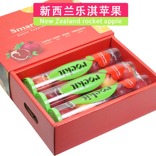 顺丰3 6罐礼盒新西兰进口乐淇苹果Rockit新鲜水果圣诞平安果