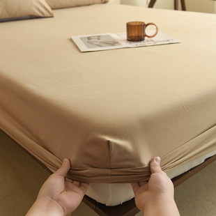 定做订制A类纯棉磨毛全棉纯色床笠榻榻米高低床罩90*120*135*190