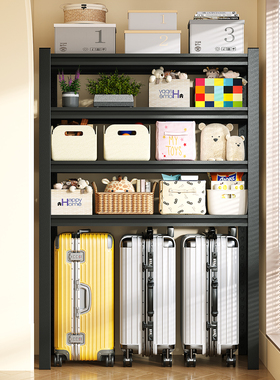 置物架货架多层仓库阳台储藏室收纳架快递超市家用收纳储物铁架子