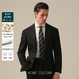 意大利进口120S初剪羊毛西服套装 Piana面料 男商务正装 Loro