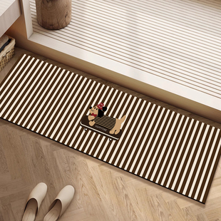 卡通浴室门槛石地垫硅藻泥过门石吸水脚垫卫生间门口长条地毯防滑