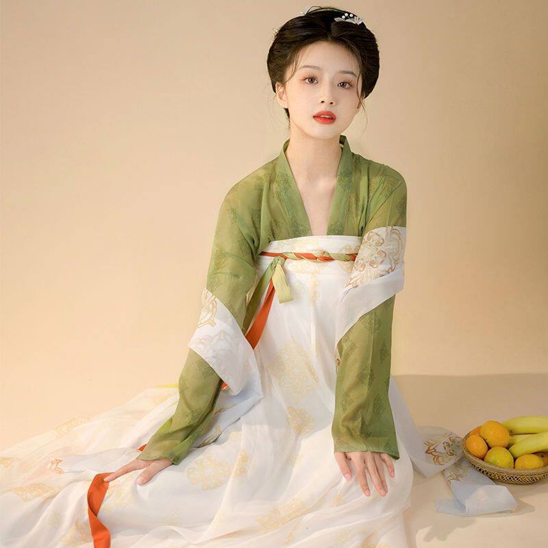 성인 HANFU 여성 봄 여름 가을 새로운 긴팔 TH