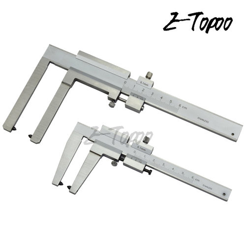 Etopoo荣誉0-60/80MM 0.05MM 不锈钢卡尺微调游标刹车片卡尺批发