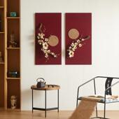 饰挂件墙饰壁饰挂饰背景墙装 新中式 客厅墙面墙上墙壁装 饰壁挂