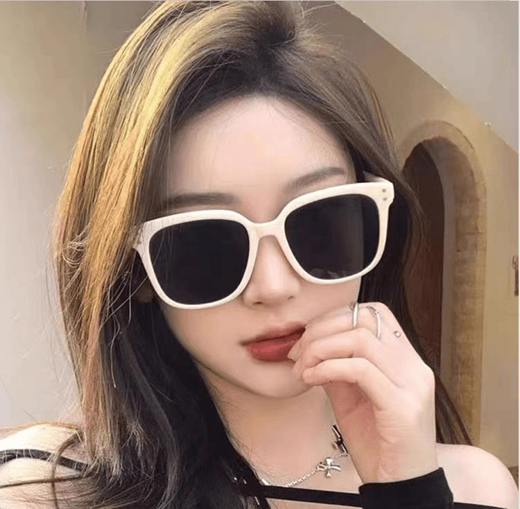 王大拿新款太阳镜日落黄韩版眼镜墨镜潮流方框开车防紫外线