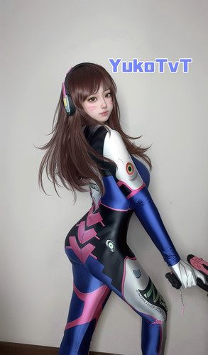 守望先锋DVA紧身衣cos服游戏扮演服大码男女迪斯尼cos万圣节