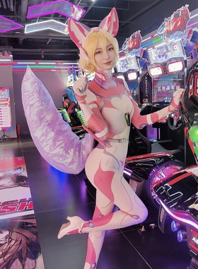 万圣节紧身连体衣DVA妲己Zero two02守望琪亚娜绫波丽cos福音战士