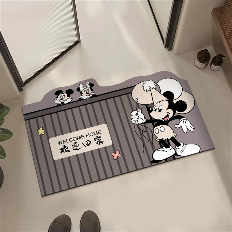 米奇硅藻泥卫生间厕所卡通可爱