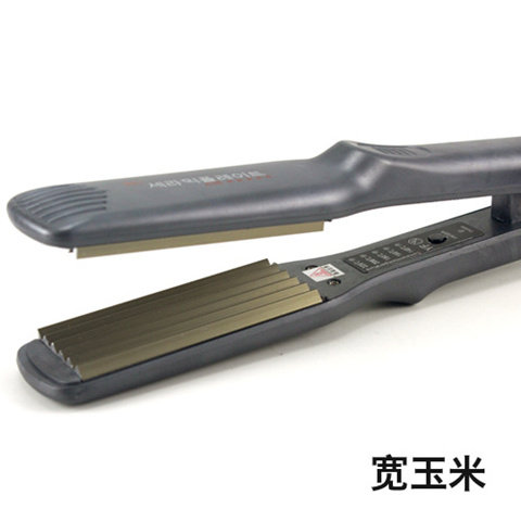 专业电夹板不伤发玉米烫波浪蓬松玉米须直发器拉直板夹理发店专用