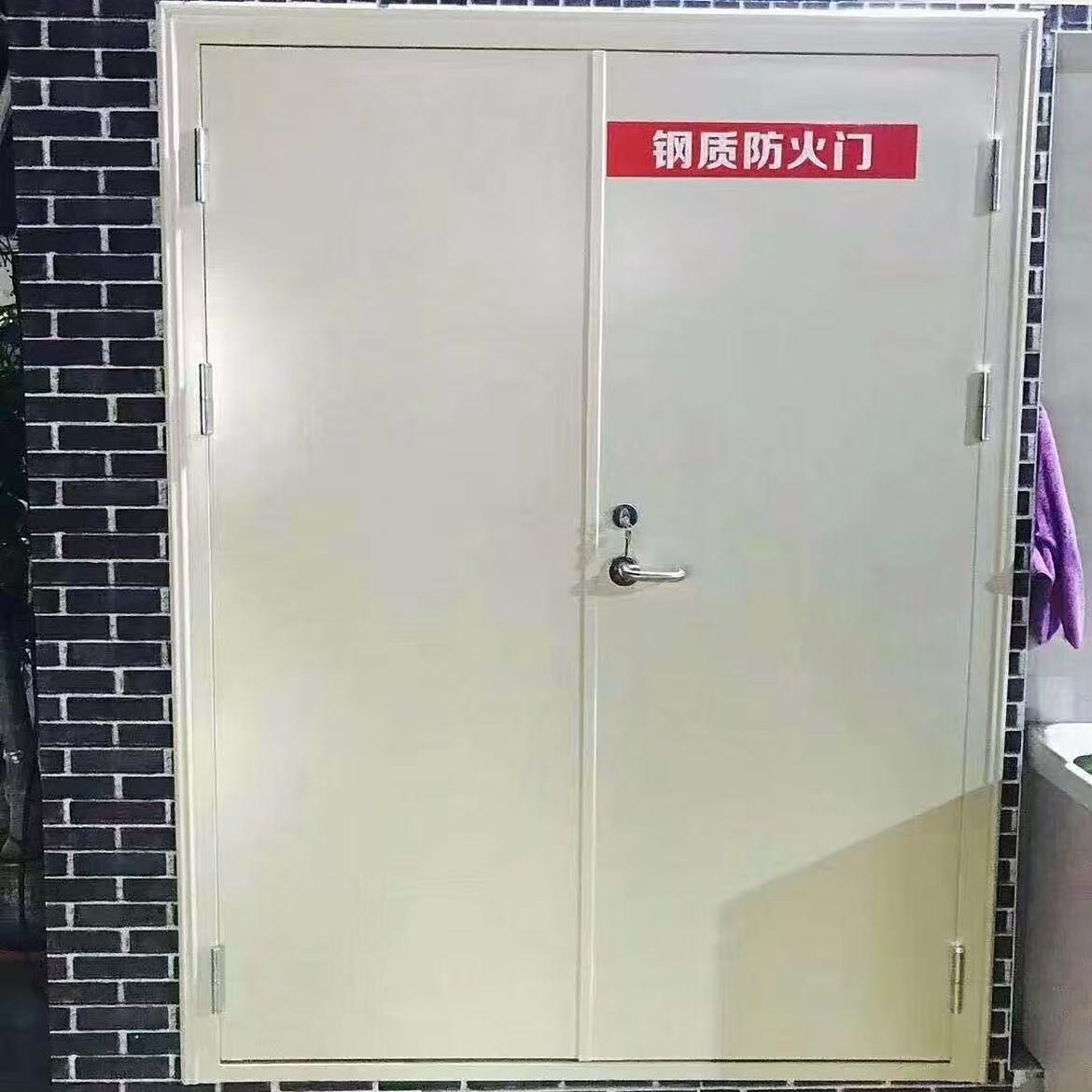 钢制防火门单双子母门甲乙级商城消防通道安全工程门厂家直销现货