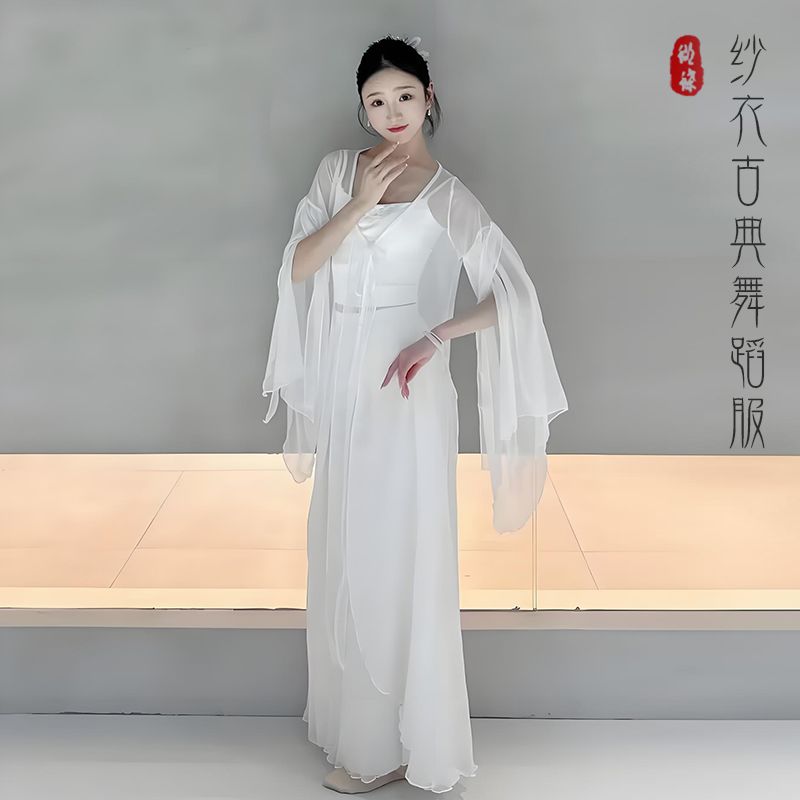 古典舞表演服超仙气纱衣艺考舞服