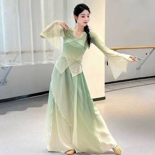 古典舞练功服中国舞表演服套装