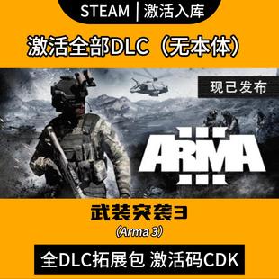 Steam正版 武装突袭3 CDK国区全球区激活 全DLC激活 神枪手Arma 3