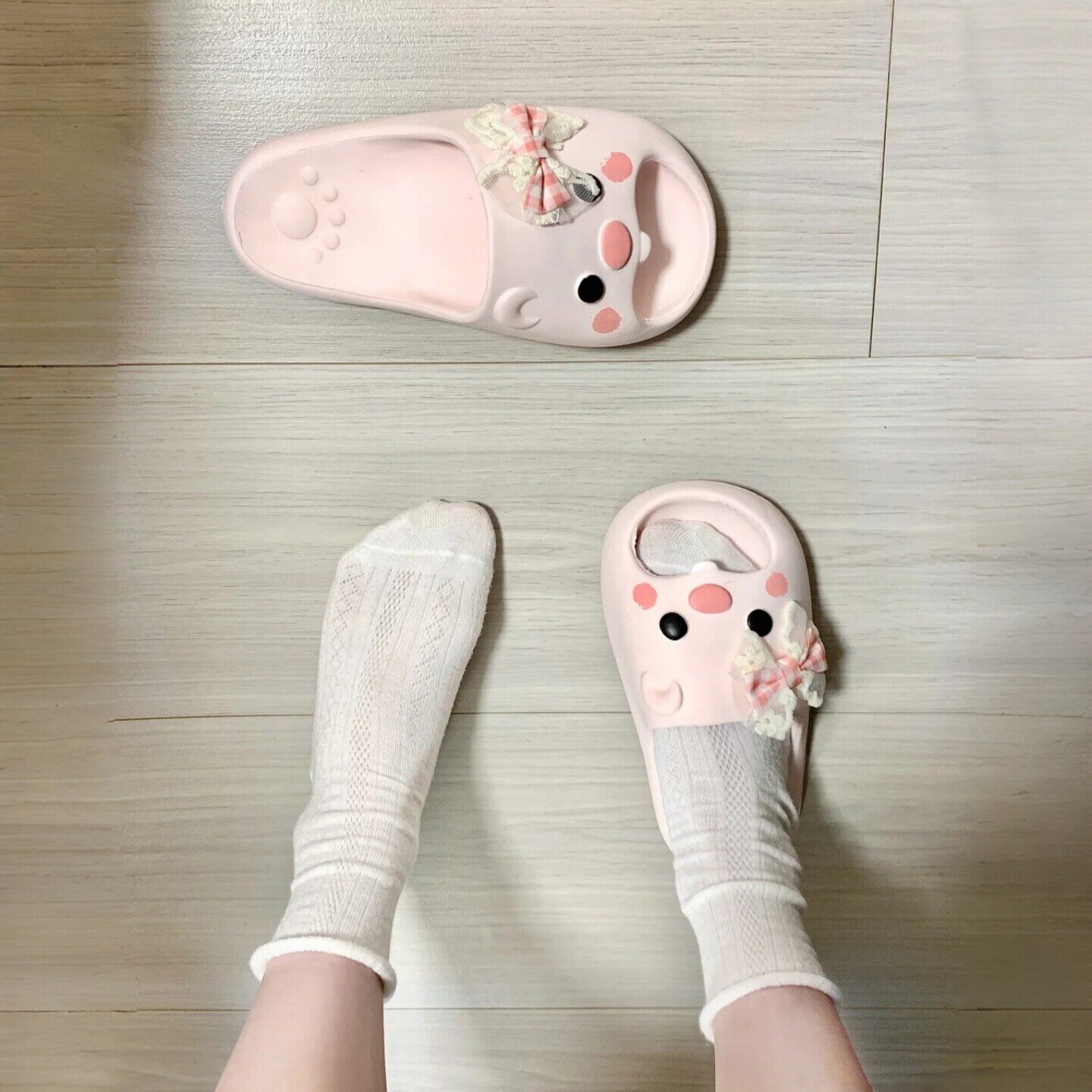 EVA小海狸凉拖鞋女生居家