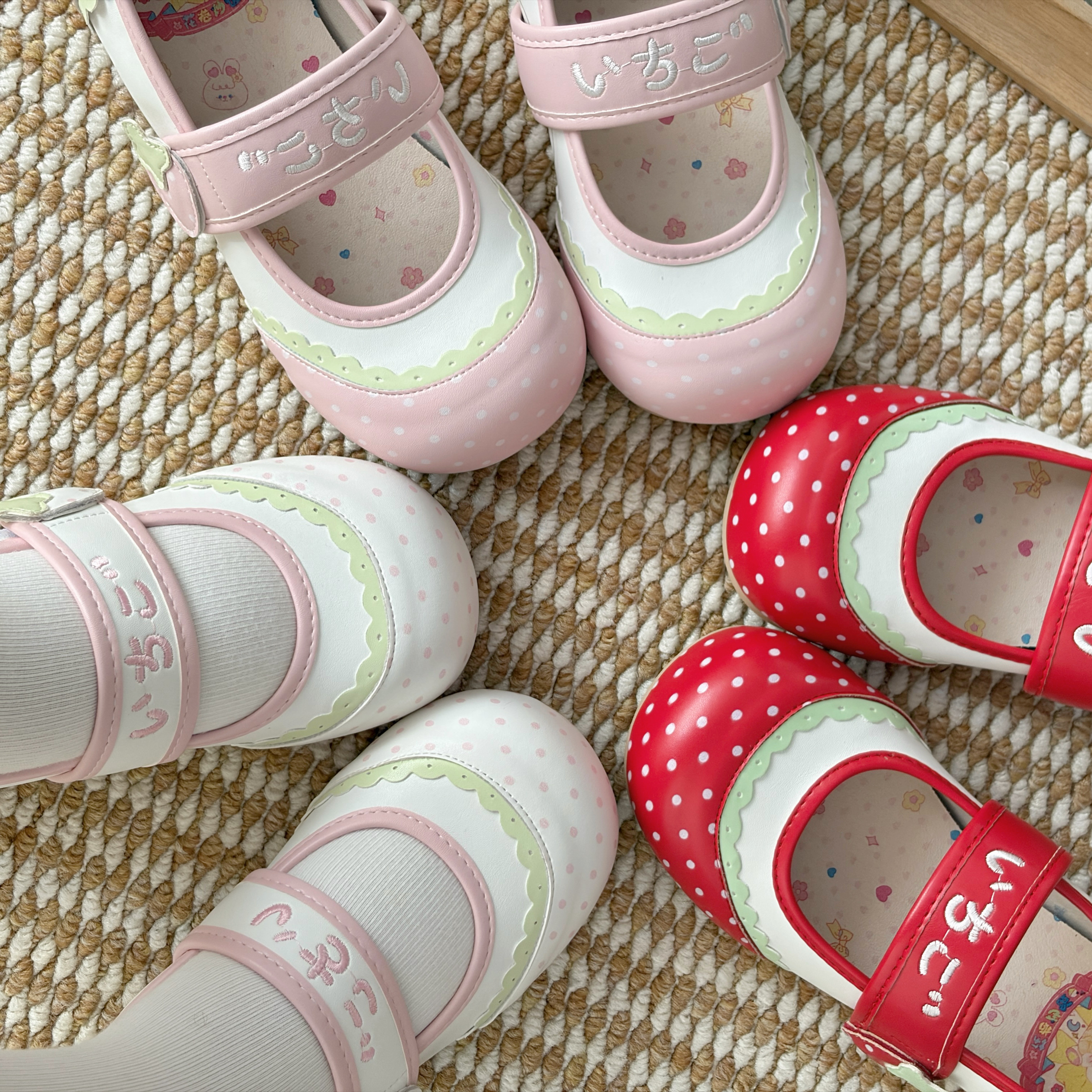 预约69【莓莓酱】28天内发/花卷炒饭 可爱小草莓宅萌感室内鞋