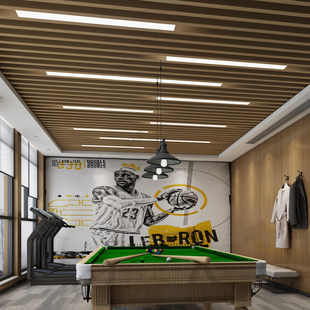 高亮方通专用灯led长条灯超亮办公灯铝方通办公室吸顶吊灯格栅