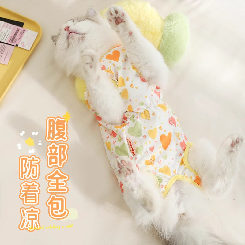 猫咪衣服防掉毛薄款夏季